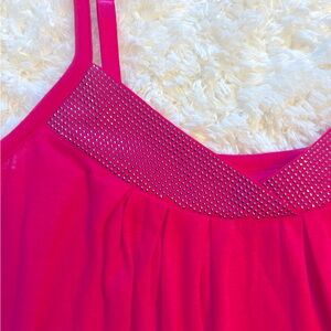 Express Pink Tank Top with some Bling accents